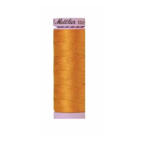 Mettler Silk-Finish Cotton Thread – 50 Weight, Sunflower Yellow (Color 0608), 147 Yards 1