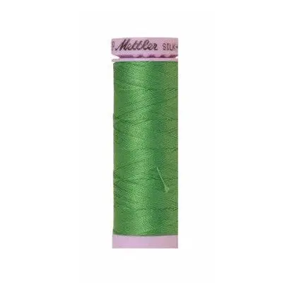 Mettler Silk-Finish Cotton Thread – 50 Weight, Vibrant Green (Color 1314), 147 Yards 1