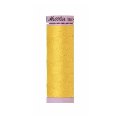 Mettler Silk-Finish Cotton Thread – 50 Weight, Vibrant Yellow (Color 2263), 147 Yards 1