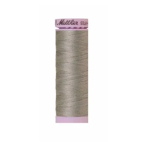 Mettler Silk-Finished Cotton Thread – Titan Gray (50Wt, 147 Yds) 1