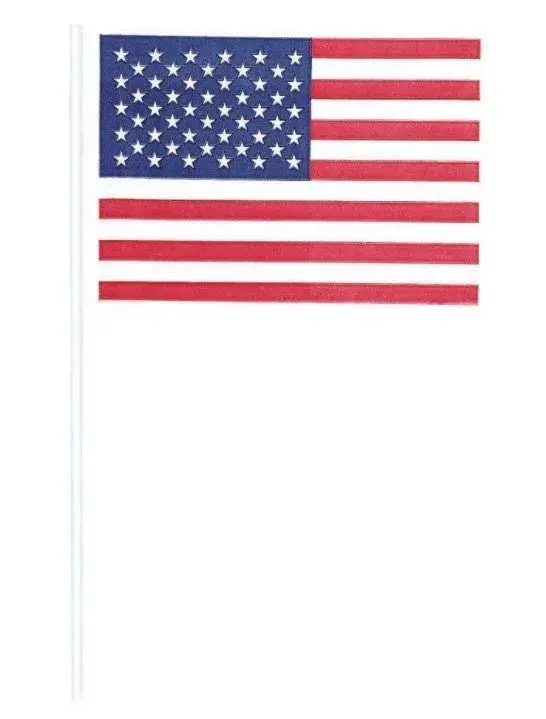 Mini American Flag Decorations – Pack Of 12 1