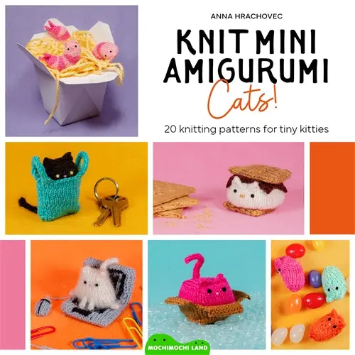 Mini Knit Amigurumi Cat Patterns – Pre-Order Now 1