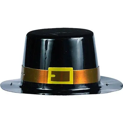 Mini Pilgrim Hat Decoration – Thanksgiving Party Favor Or Accent 1