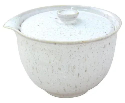 Minoyaki Houhin Shiboridashi Kyusu – White 180Ml Traditional Japanese Tea Pot 1
