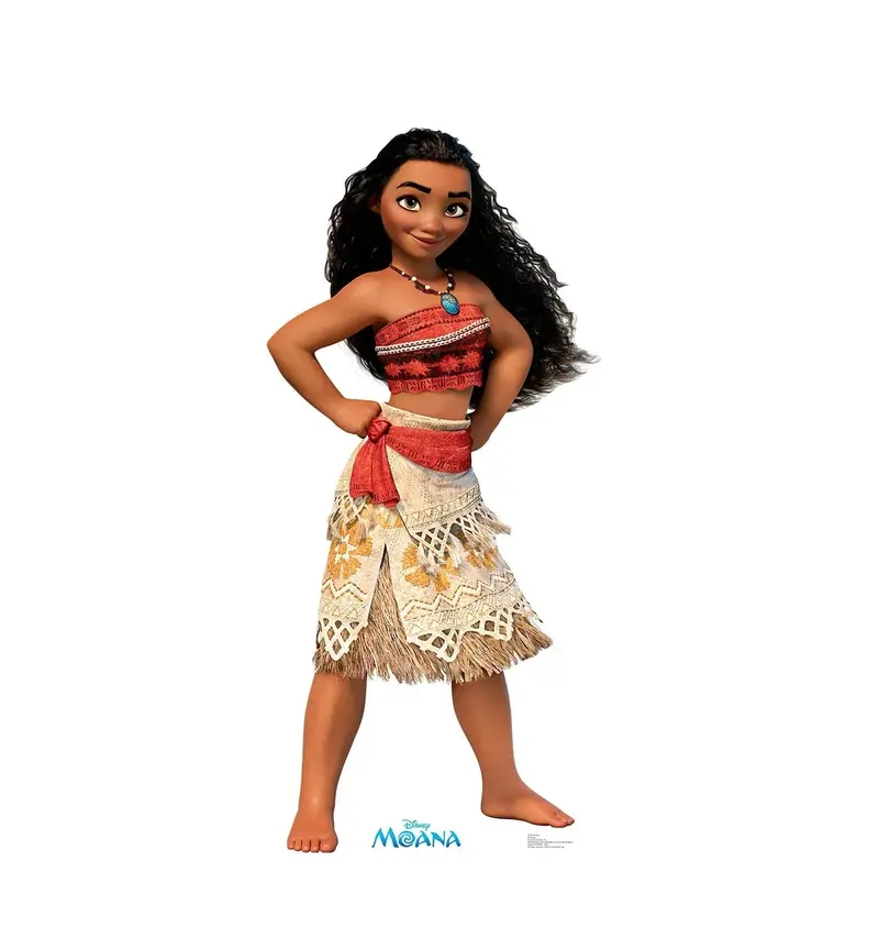 Moana Life-Size Cardboard Cutout – Disney Adventure Scene Replica, Custom Printed & Shipped In 10–14 Days 1