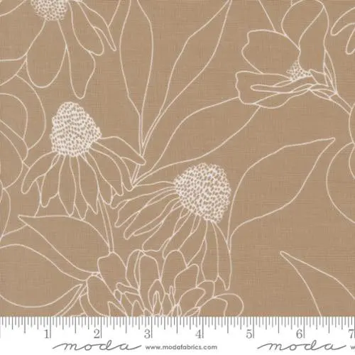 Moda Botany Earth 108-Inch Wide Backing Fabric (108029-13) 1