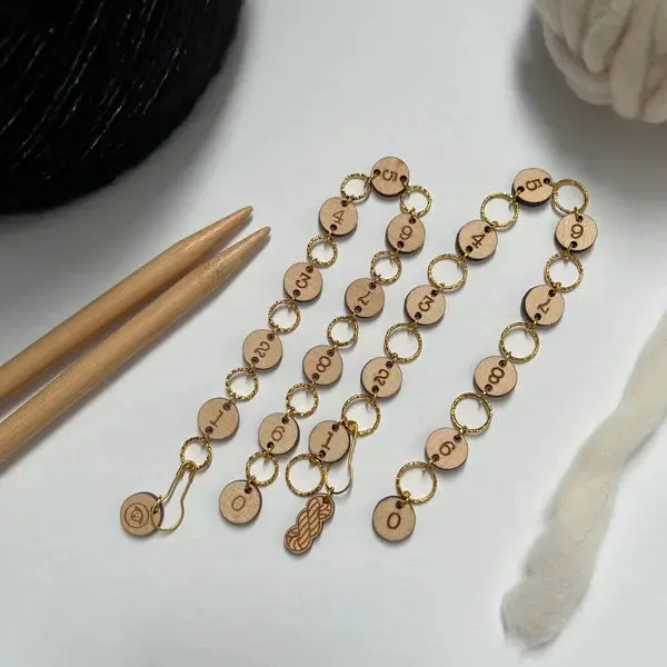 Muster.Pattern Chain-Style Knitting Row Counter 1