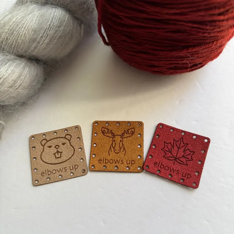Muster.Pattern Elbows-Up Project Tracking Tags 1
