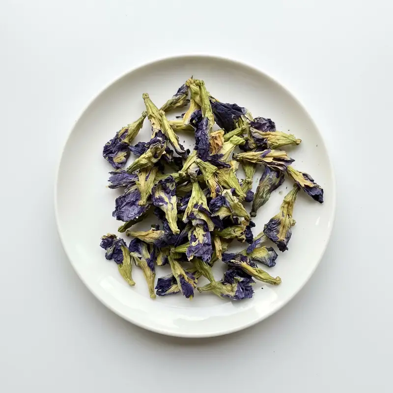Nakazen Okinawan Butterfly Pea Flower Tea – Organic Loose-Leaf Herbal Blend 1