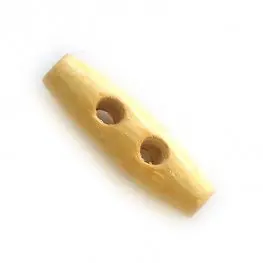 Natural Wood Toggle Buttons – 35Mm Diameter 1