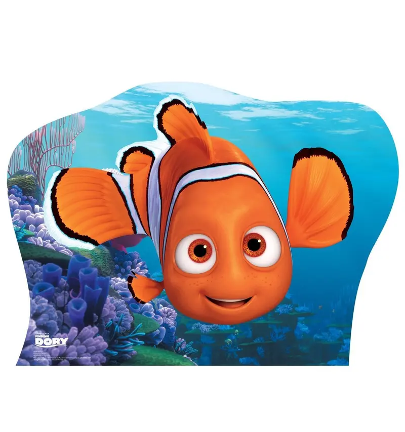 Nemo Life-Size Cardboard Standup From Finding Dory – Vibrant Full-Height Cutout, 10–14 Day Build 1
