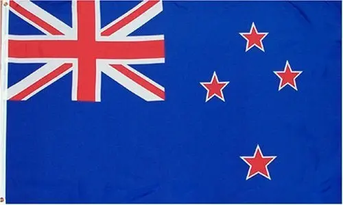 New Zealand Flag – 5' X 3' Official Proportion Polyester Flag 1