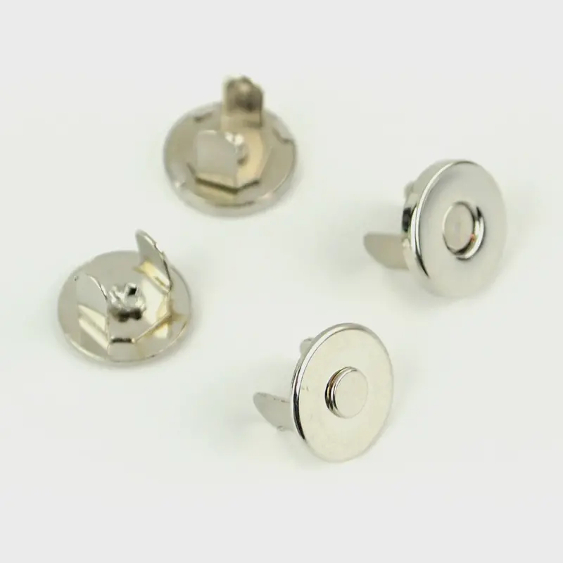 Nickel-Plated 1/2-Inch Magnetic Snap Set (2-Pack) – Model Sts175S 1