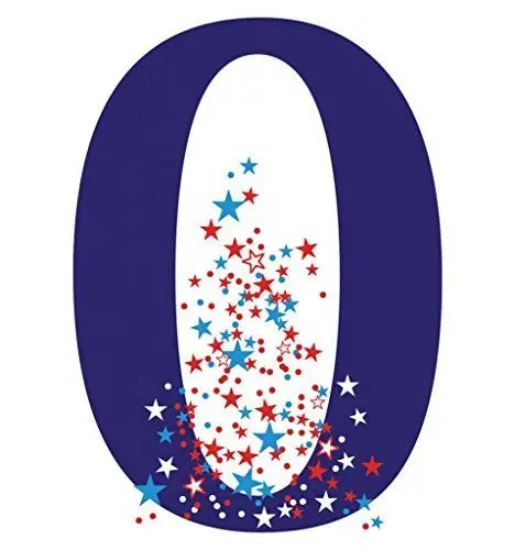 Number 0 Life-Size Cardboard Standup – Minimalist Digit Cutout, 10–14 Day Production 1