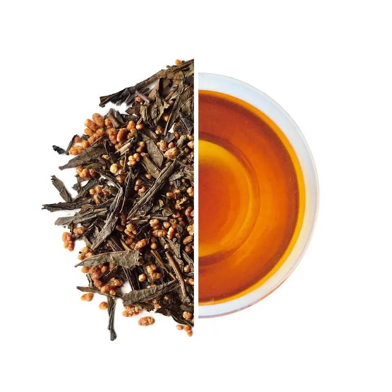 Obubu Hoji-Genmaicha: Kyoto-Style Roasted Brown Rice & Bancha Blend 1