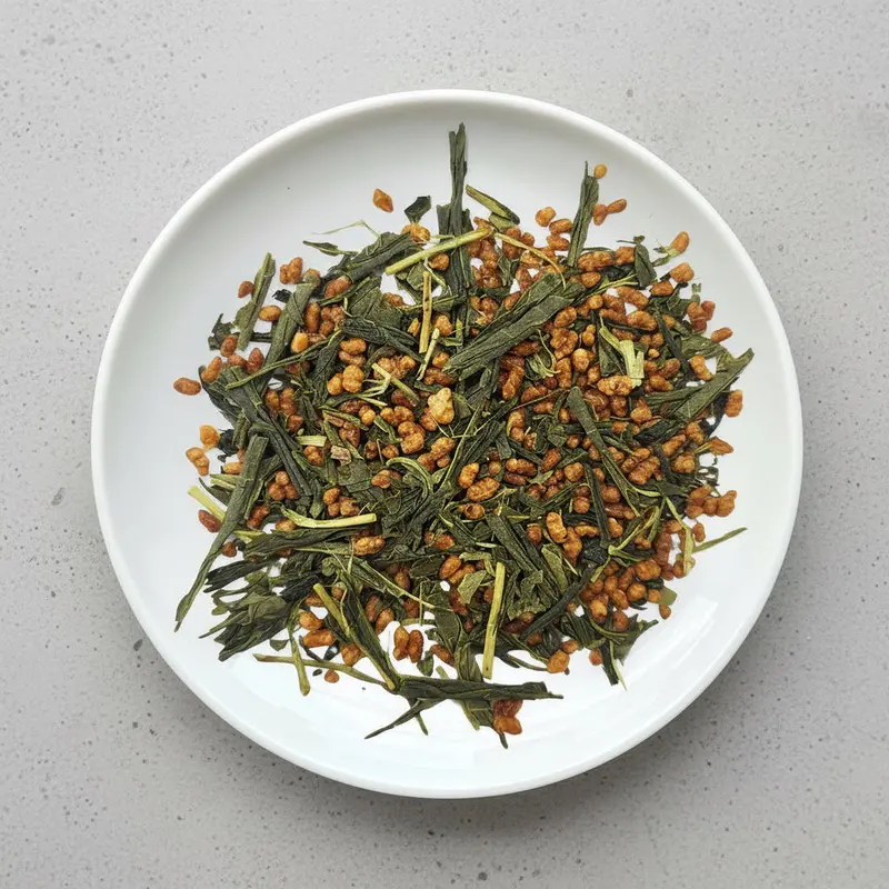 Obubu Tea Genmaicha – Classic Roasted Rice & Sencha Blend 1