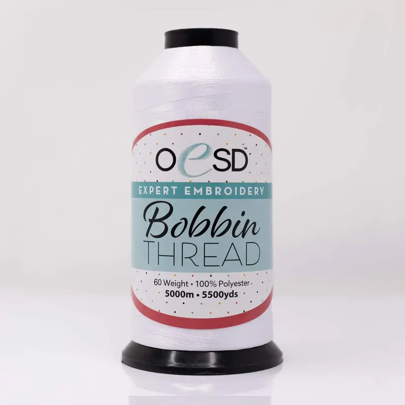 Oesd White Bobbin Thread Cone For Embroidery Machines 1