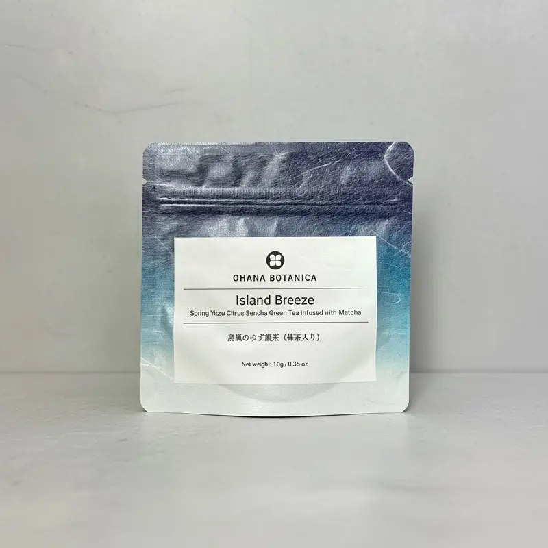 Ohana Botanica Island Breeze Sencha – Spring-Harvest Yuzu-Infused Green Tea 1