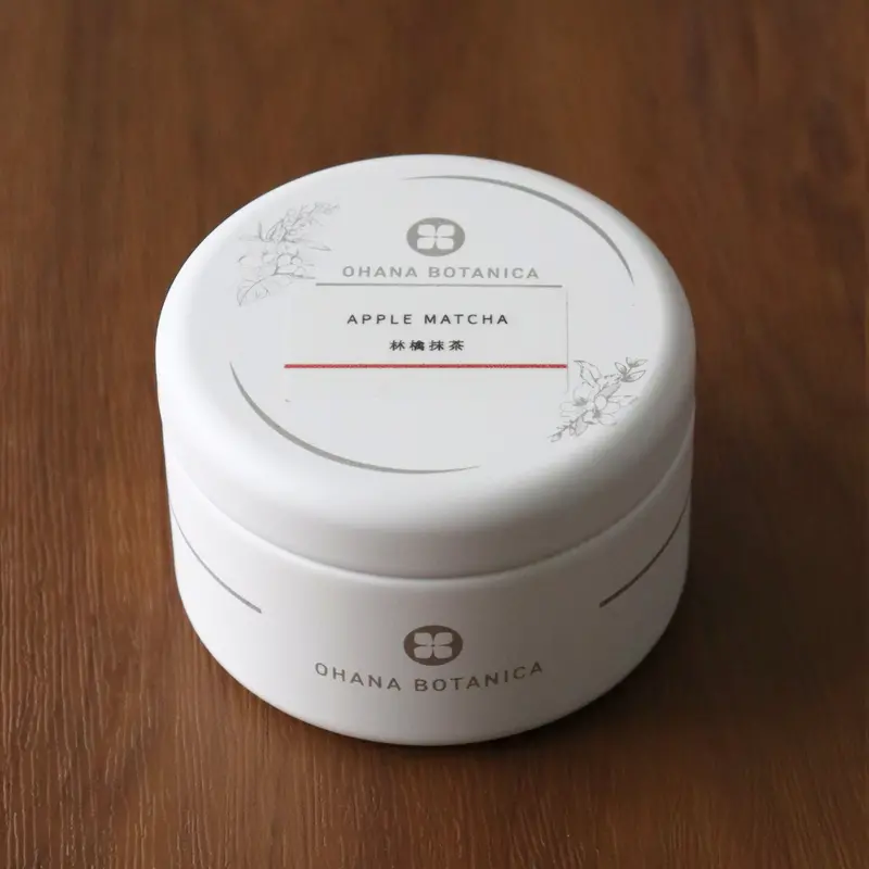 Ohana Botanica Sweet Apple Matcha – Fruit-Infused Ceremonial Powder 1