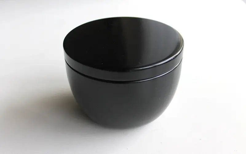 Okumura Seikan Wajimanuri Lacquered Steel Can – Elegant Japanese Crafted Container 1