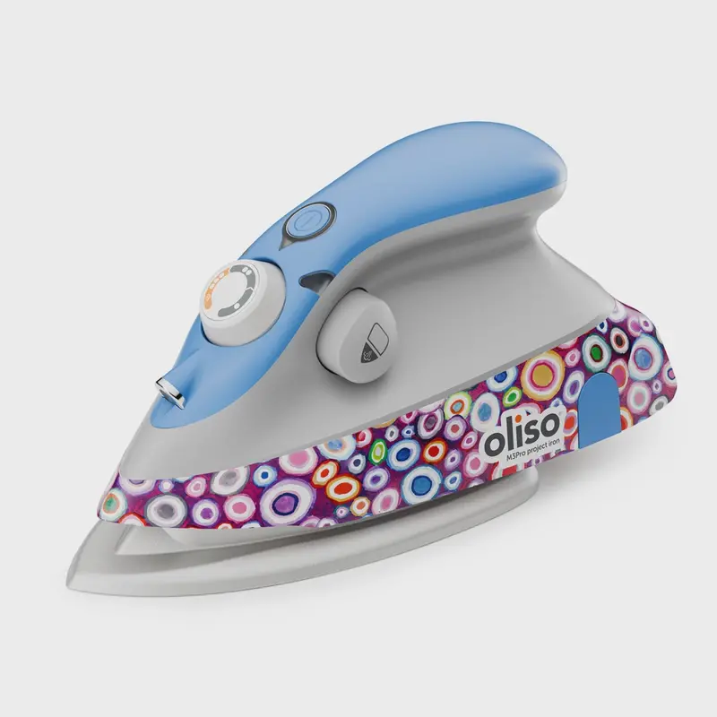 Oliso Mini Pro Iron With Trivet – Kaffe Fassett Edition (M3Pro-Kaffe) 1