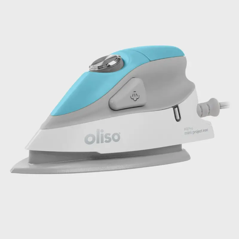 Oliso Mini Pro Iron With Trivet – Turquoise Finish (M2Pro-Tur) 1