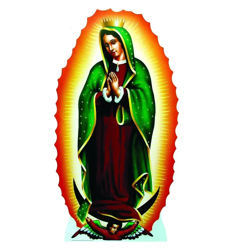 Our Lady Of Guadalupe Full-Size Cardboard Standee – Devotional Design, Made-To-Order, 10–14 Days 1