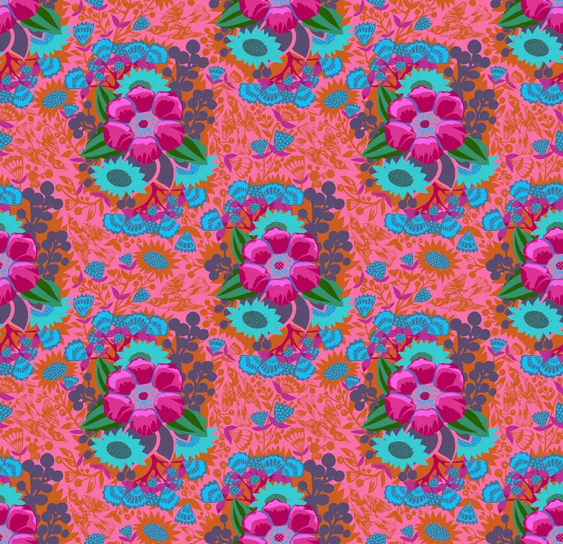 Overdressed Centerpiece Fabric In Juicy Print 1