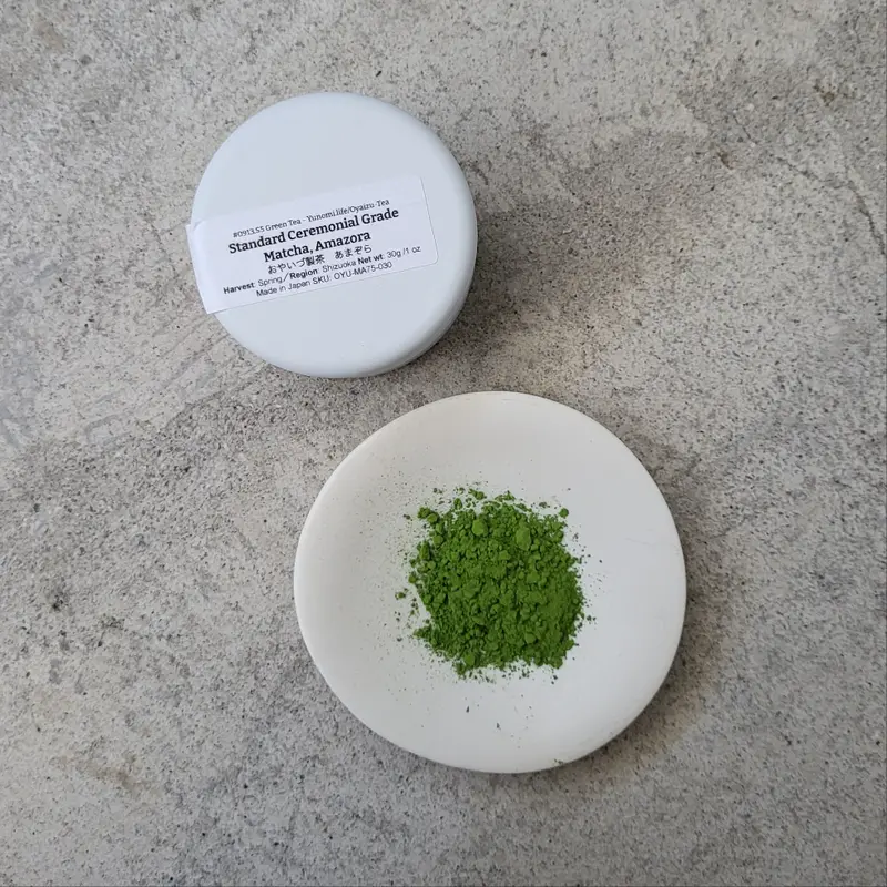 Oyaizu Tea Amazora Matcha – Standard Ceremonial Grade, Balanced & Fresh 1