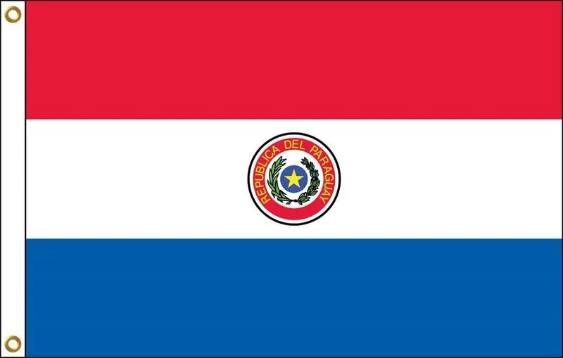Paraguay Flag – 5 Feet By 3 Feet Vibrant Double-Sided Flag 1