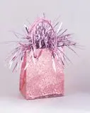 Pastel Pink Prism-Shaped Mini Balloon Weight (Single) 1