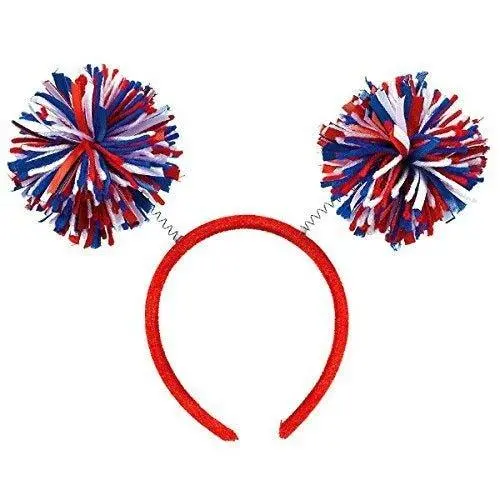 Patriotic Pompom Headbopper – Fun Independence Day Accessory 1