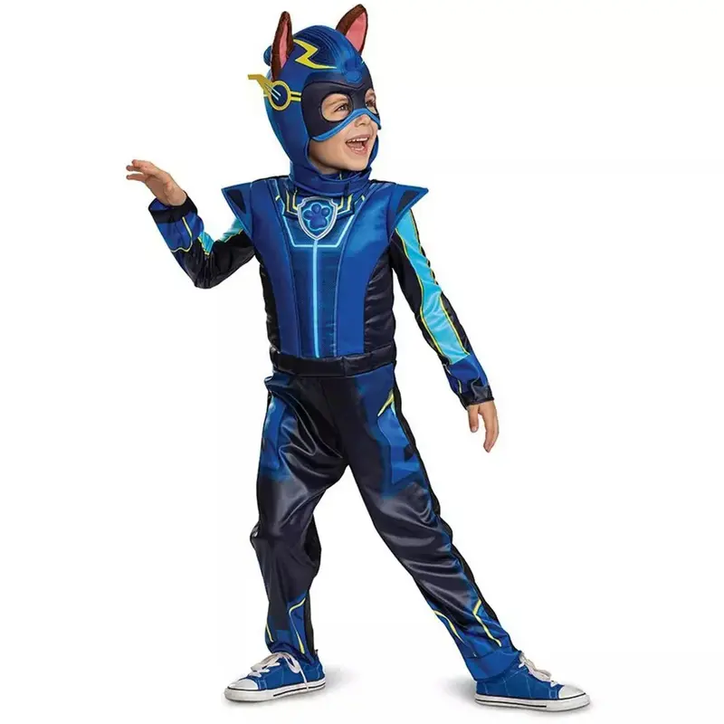 Paw Patrol Chase Halloween Costume For Toddlers (Size 3-4T) 1