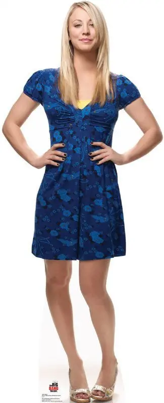 Penny From The Big Bang Theory Life-Size Cardboard Cutout – Custom Printed, Ships In 10–14 Days 1