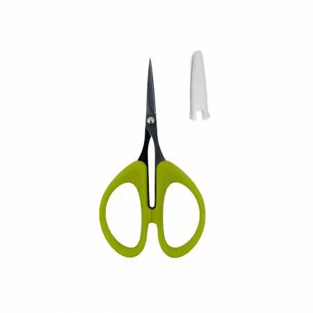 Perfect Scissors – Green Micro-Serrated Non-Slip Blades (4-3/16") #Kkbpss 1