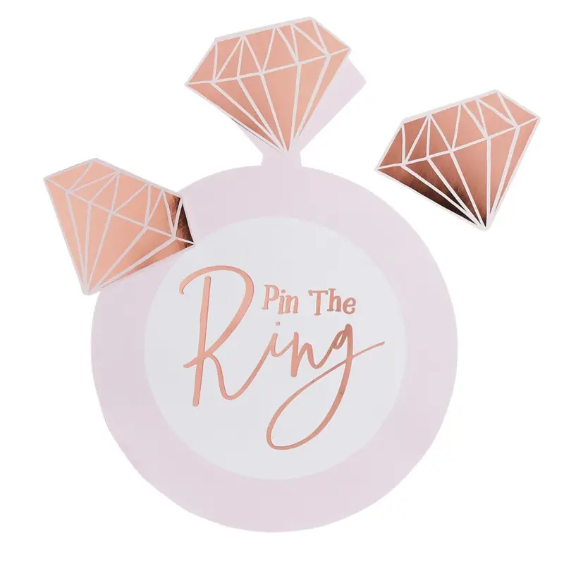 'Pin The Ring' Bridal Shower Game Kit – Fun Party Activity 1