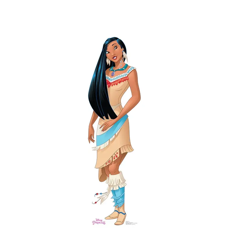 Pocahontas Life-Size Standup – Disney Princess Full-Height Cutout, Handmade & Shipped In 10–14 Days 1