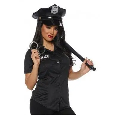 Police Officer Costume Kit – Official-Look Uniform Accessory Set 1