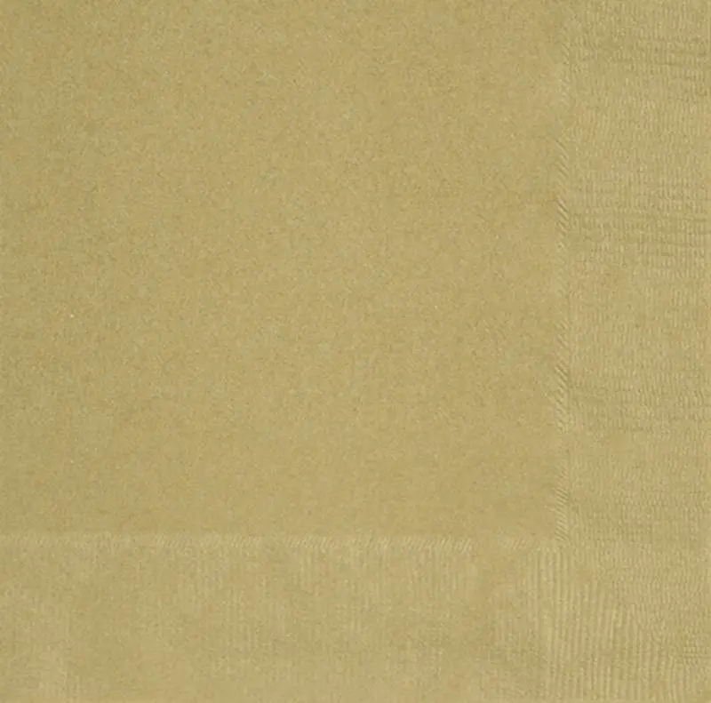 Premium Gold Lunch Napkins – Pack Of 100 (5″ × 5″) 1