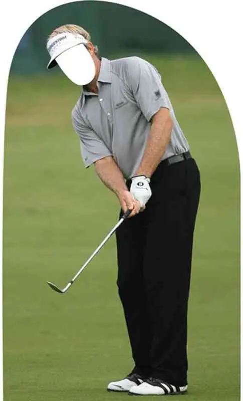 Professional Golfer Lifesize Cardboard Stand-In – Custom-Made, 10–14 Day Production Window 1