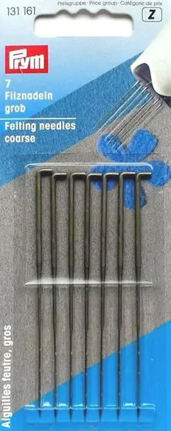 Prym Coarse Felting Needles – Heavy-Duty Wool Sculpting Tools 1