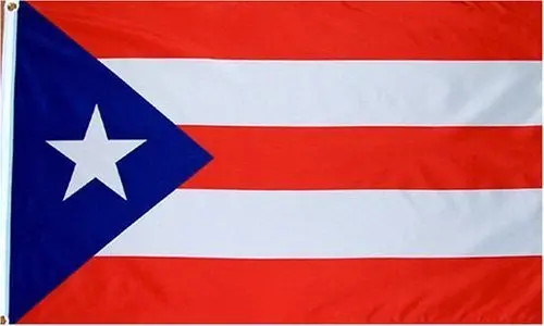 Puerto Rico Flag – 5' X 3' High-Visibility Polyester Design 1