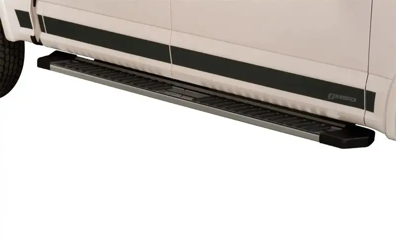 Putco Black Platinum Rocker Panel Trim – 6.25" Wide, 12-Piece Set With Super Duty Logo 1