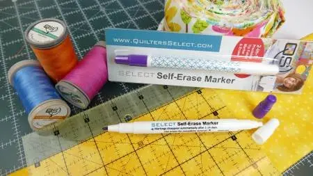 Quilters Select Dual-Tip Self-Erasing Precision Marker 1