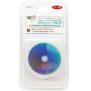 Quilters Select Pro Titanium 45Mm Rotary Blade – 3-Pack 1