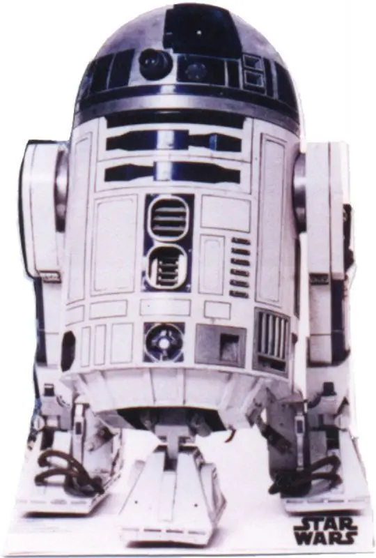 R2-D2 Life-Size Cardboard Cutout – Star Wars Droid Replica, Custom Printed, Ships In 10–14 Days 1