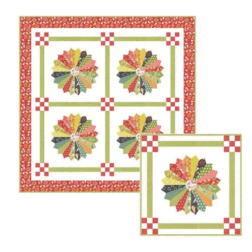 Raspberry Summer Quilting Kit By Sherri & Chelsi 1