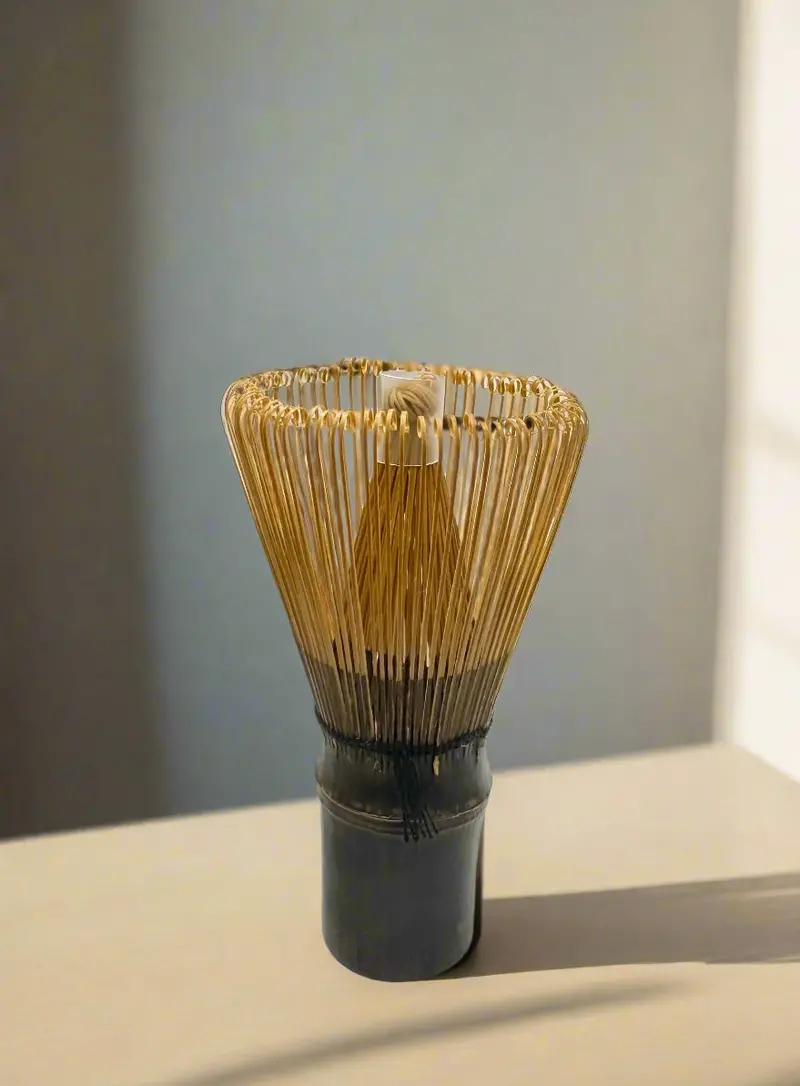 Rikyu-Style Bamboo Matcha Whisk – 100-Tine Handcrafted Chasen 1