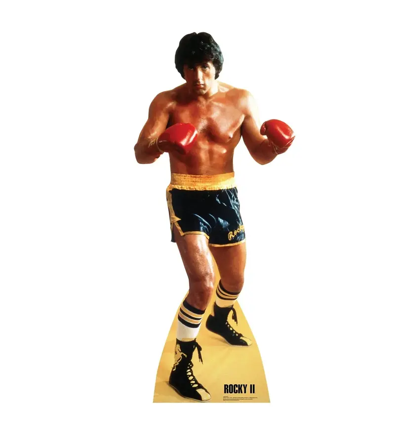 Rocky Balboa (Rocky Ii) Lifesize Cardboard Standup – Made To Order (10–14 Day Processing) 1