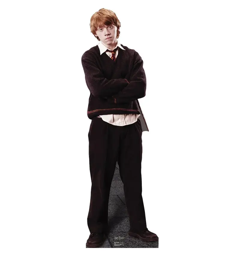 Ron Weasley Life-Size Cardboard Standee – Officially Inspired Cutout, 10–14 Day Turnaround 1
